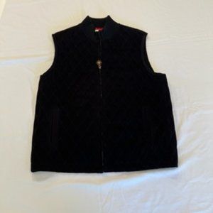 Alfred Dunner Women's Vest 10 Black